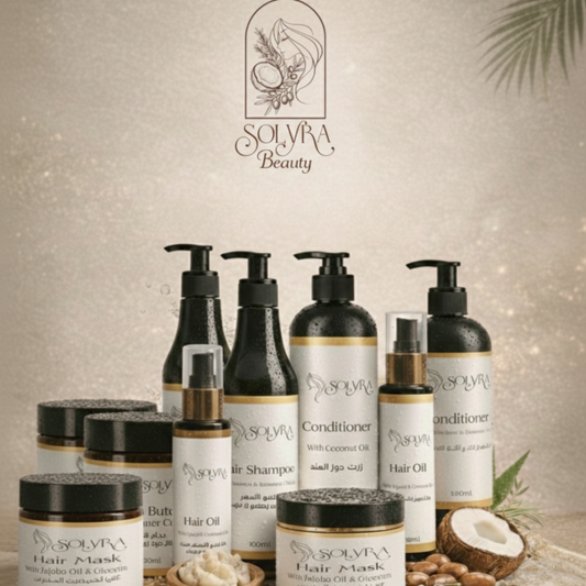 عرض الصحاب شامل 2 شامبو + 2بلسم + 2 زيت + 2 هير ماسك+2 زبده الشيا